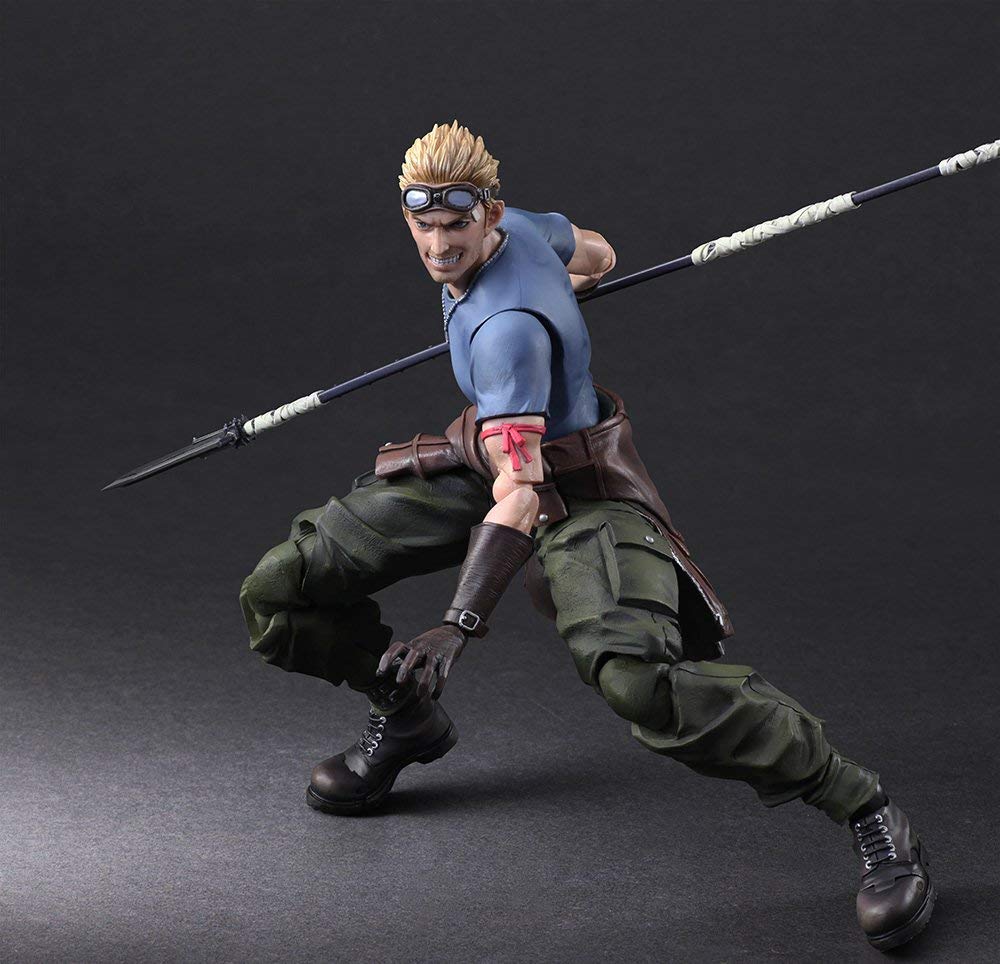 FF VII Advent Children Play Arts Kai: Cid Highwind & Cait Sith LIMITED - Image 9