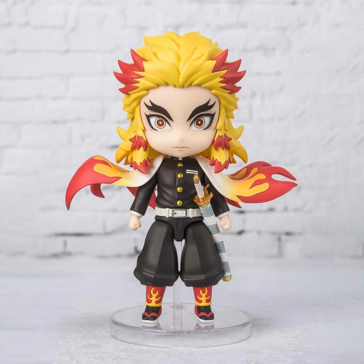 Figuarts Mini Demon Slayer: Kimetsu no Yaiba - Kyojuro Rengoku (Flame Breathing Ver.) - Image 2
