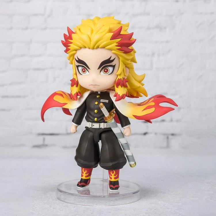 Figuarts Mini Demon Slayer: Kimetsu no Yaiba - Kyojuro Rengoku (Flame Breathing Ver.) - Image 3