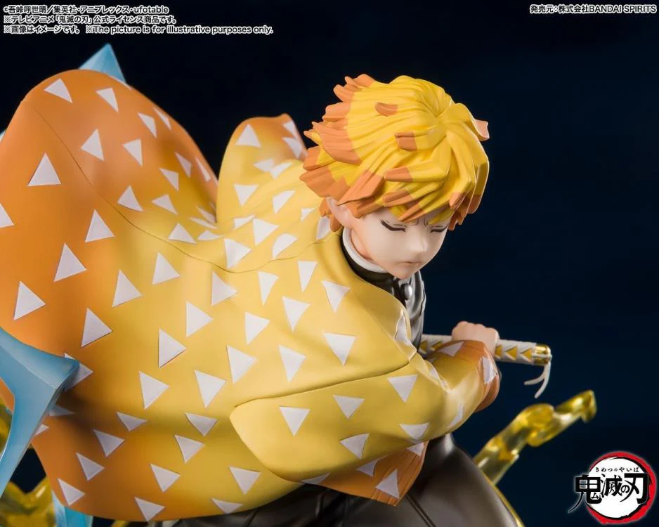 Figuarts ZERO Demon Slayer: Kimetsu no Yaiba - Zenitsu Agatsuma (Thunder Flash Ver.) - Image 5