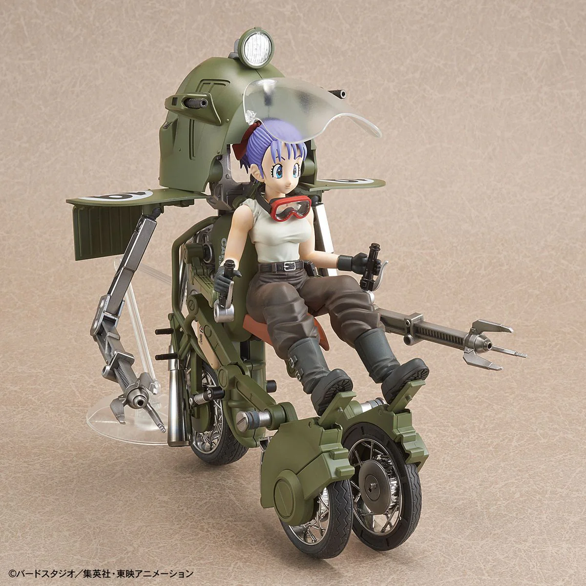 Figure-rise Mechanics - DBZ: Bulma's Transformable No.19 Motorcycle - Image 6