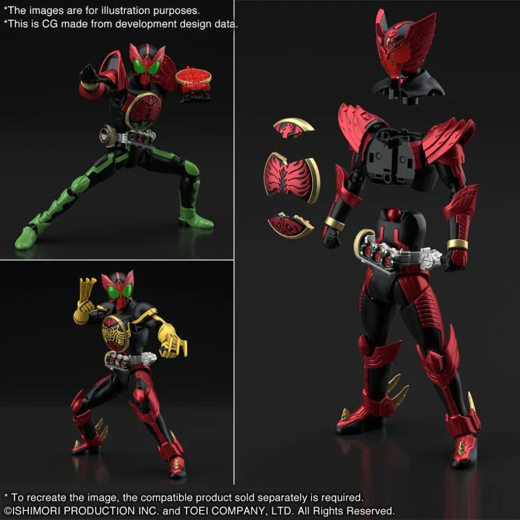 Figure-rise Standard - Kamen Rider OOO Tajadoru Combo - Image 9