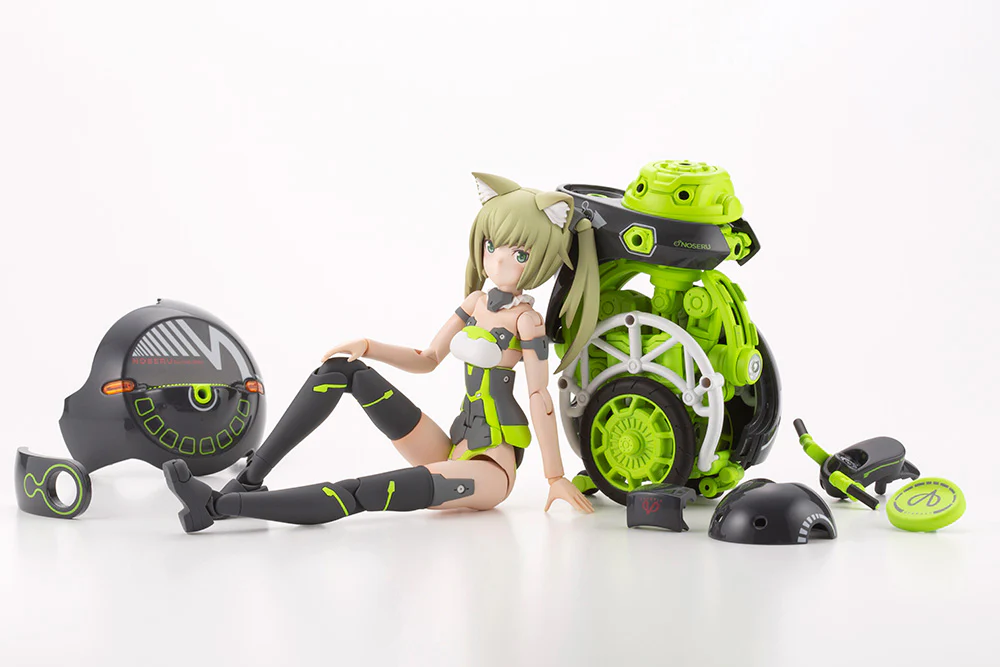 Frame Arms Girl x Maruttoys - Innocentia (Racer Ver.) and Noseru (Racing Specs Ver.) - Image 16