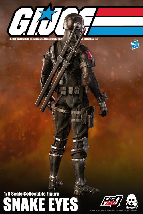 G.I. Joe FigZero Snake Eyes 1/6 Figure - Image 2