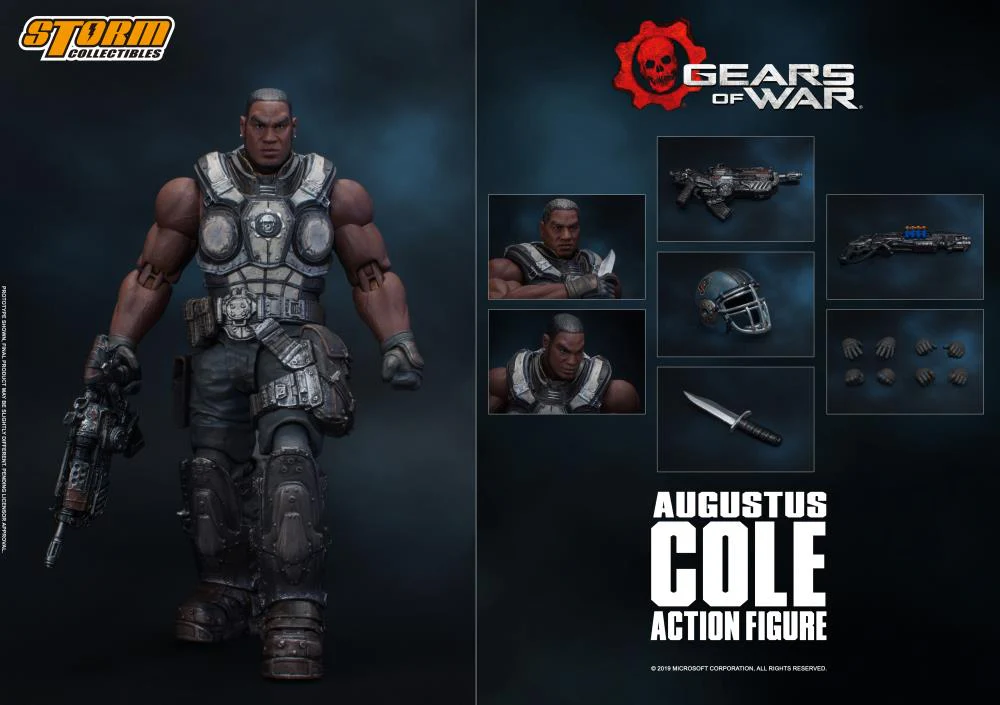 Gears of War: Augustus Cole 1/12 Scale Figure - Image 7