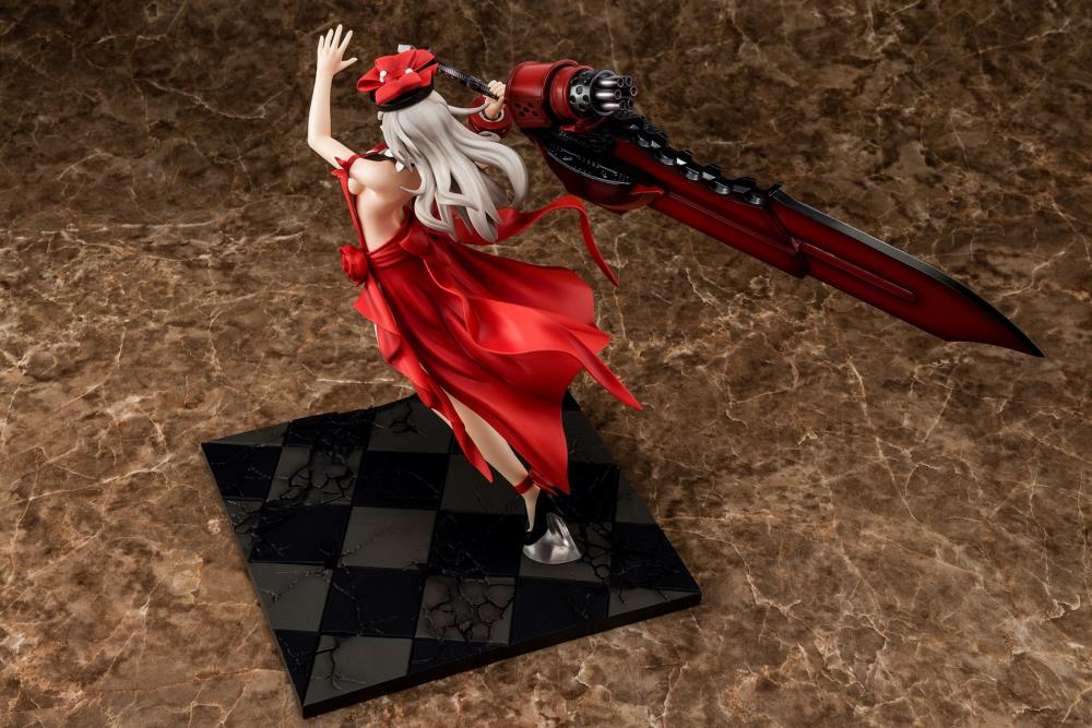 God Eater 2 - Alisa Ilinichina Amiella (Crimson Anniversary Dress Ver.) 1/7 Scale Figure - Image 5