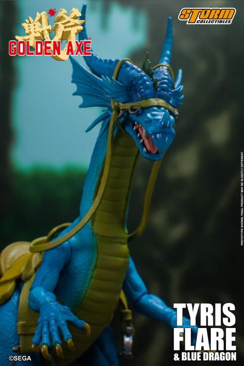 Golden Axe: Tyris Flare & Blue Dragon 1/12 Scale Figure Set - Image 10