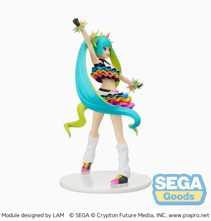 Hatsune Miku Project DIVA MEGA39's FiGURiZM Hatsune Miku (Catch the Wave) Figure - Image 4