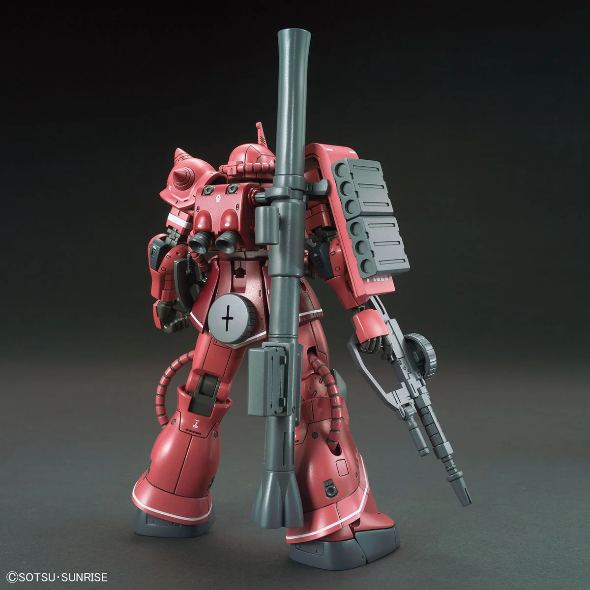 HG#024 Zaku II Principality of ZEON Char Aznable`s Mobile Suits Red Comet Ver. - Image 3