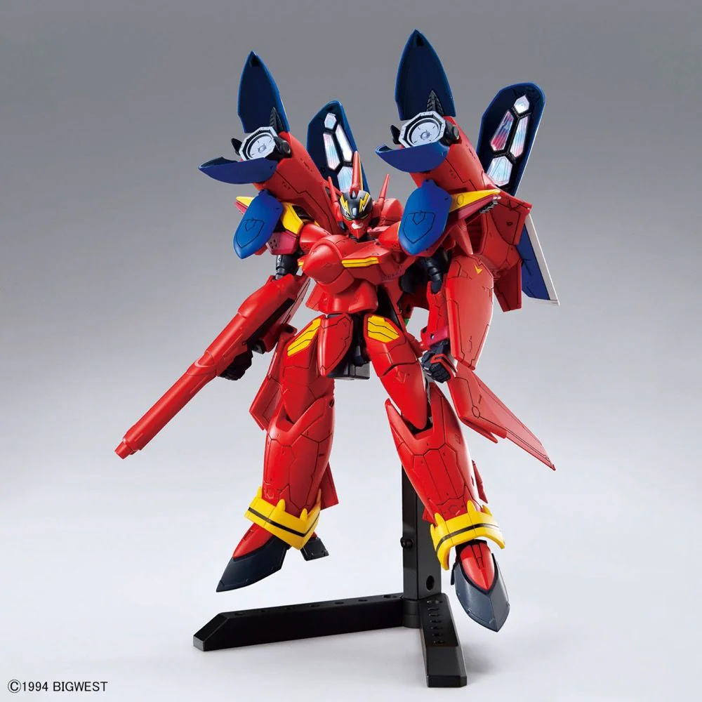 HG Macross 7 VF-19 Kai Fire Valkyrie (Sound Booster Equipped Ver.) 1/100 Scale Model Kit - Image 2