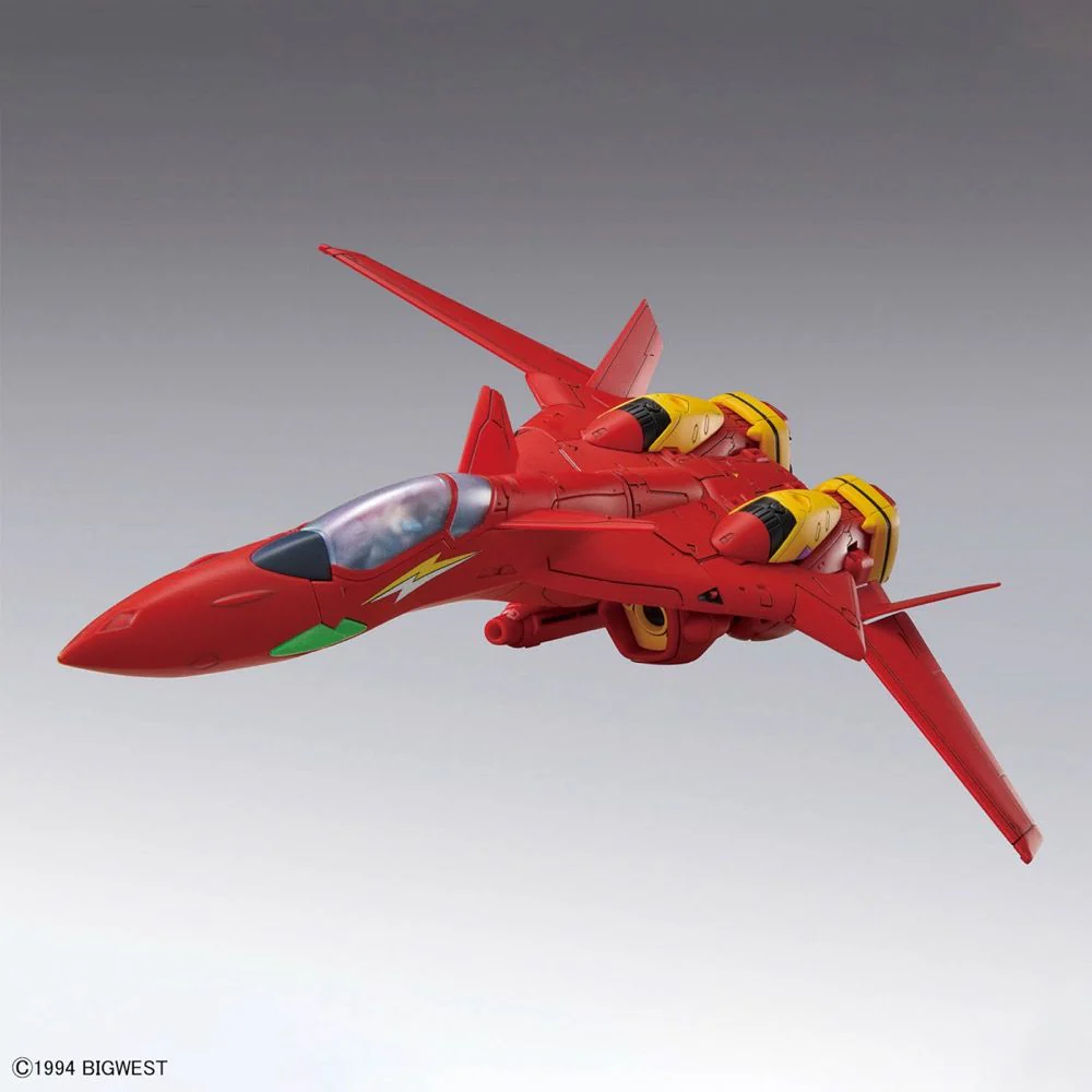 HG Macross 7 VF-19 Kai Fire Valkyrie (Sound Booster Equipped Ver.) 1/100 Scale Model Kit - Image 3