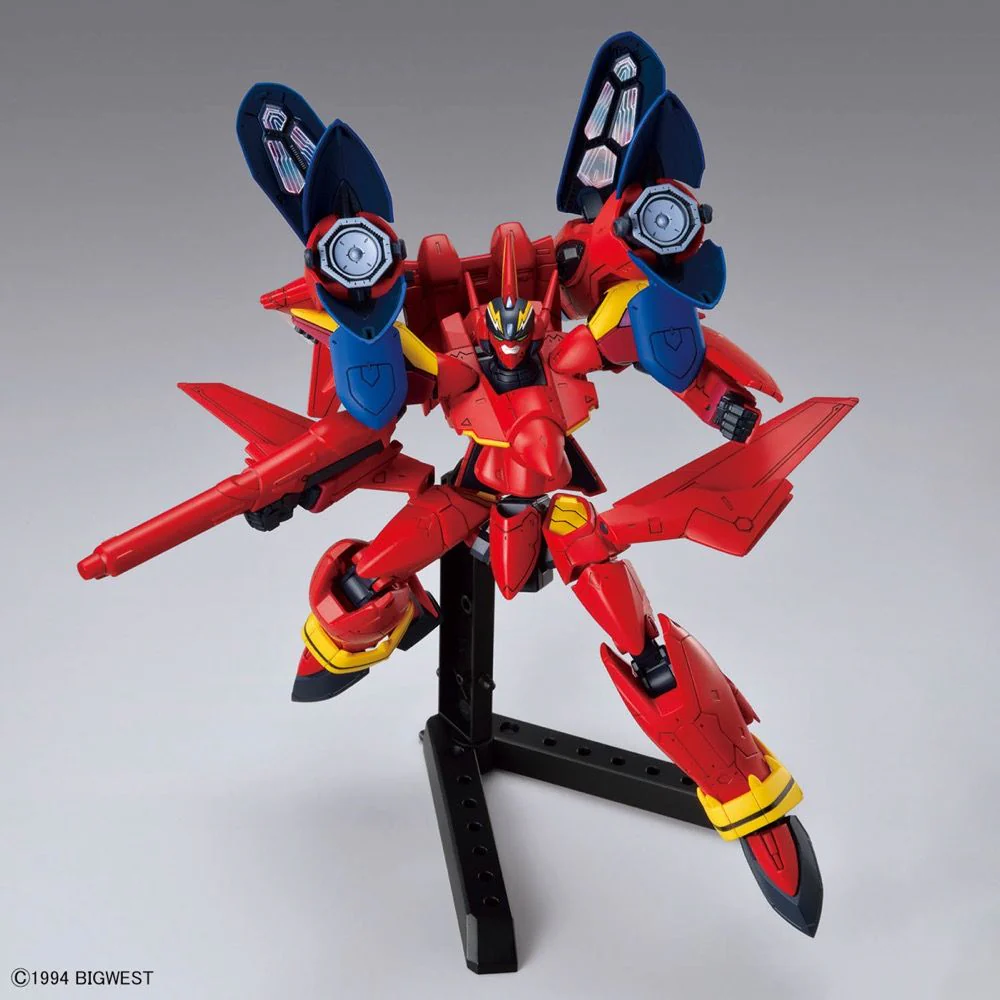 HG Macross 7 VF-19 Kai Fire Valkyrie (Sound Booster Equipped Ver.) 1/100 Scale Model Kit - Image 6