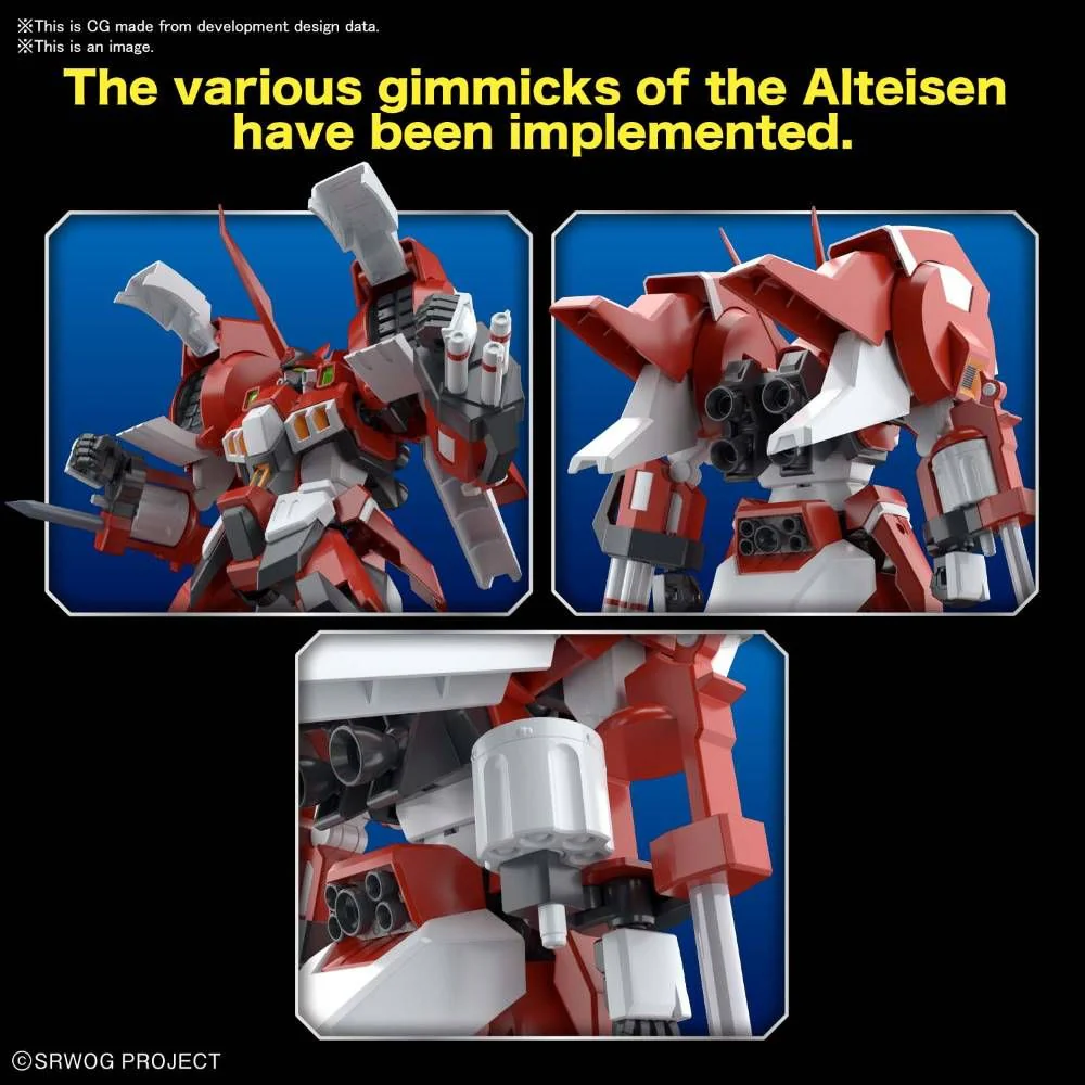 HG Super Robot Wars Alteisen 1/144 Model Kit - Image 9