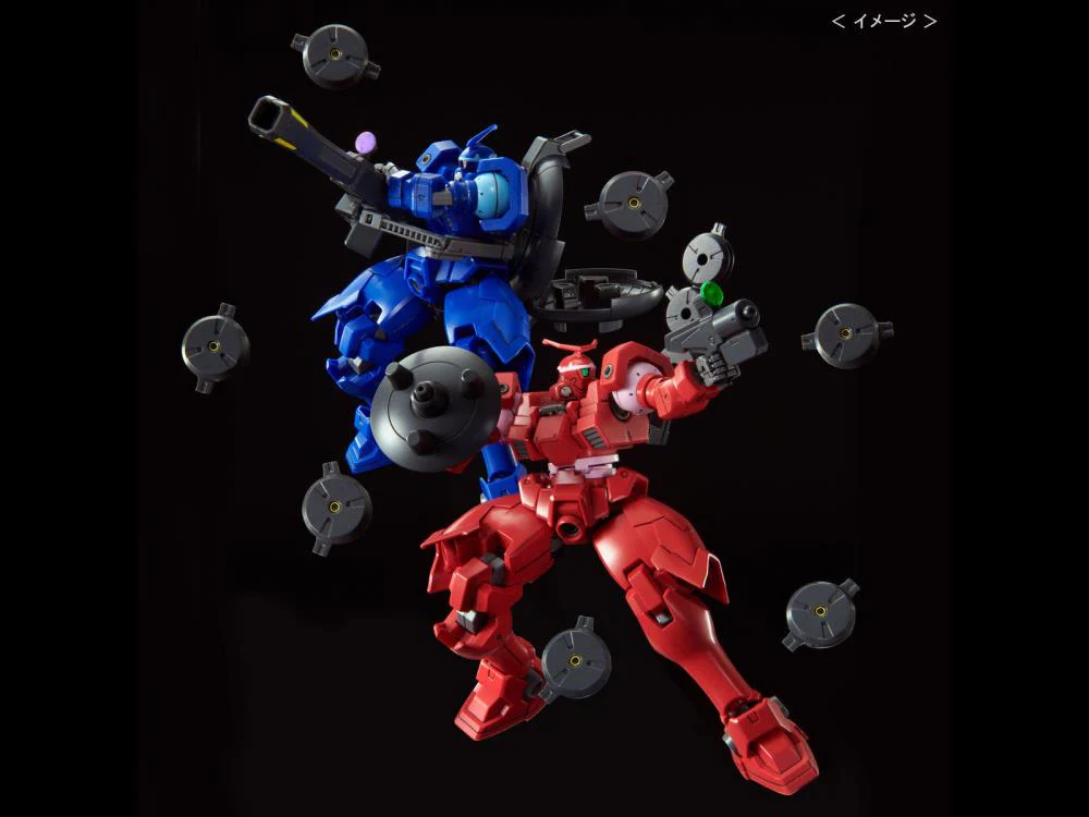 HGAC Vayeate & Mercurius Model Kit Set - P-Bandai - Image 8