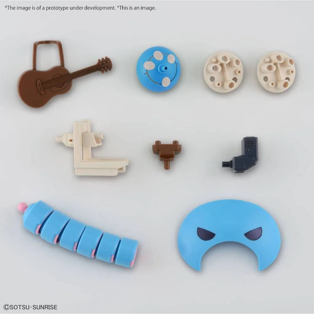 HGGBM#09 Beargguy Ohana, Petit'GGuy & AloHalo 1/144 Scale Model Kit - Image 13