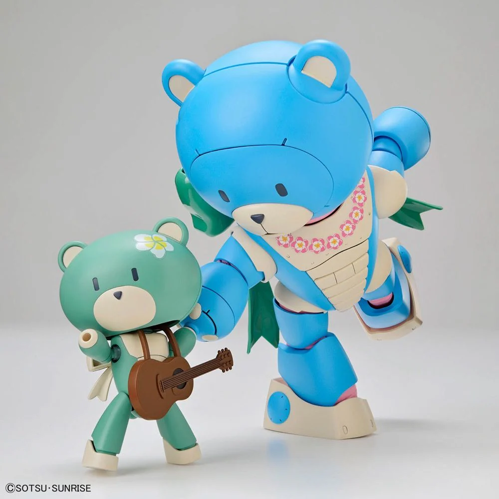 HGGBM#09 Beargguy Ohana, Petit'GGuy & AloHalo 1/144 Scale Model Kit - Image 7