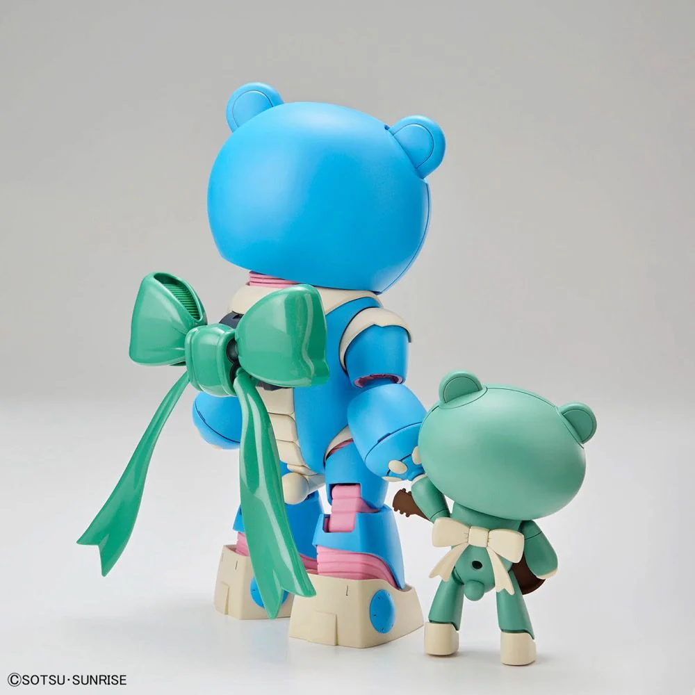 HGGBM#09 Beargguy Ohana, Petit'GGuy & AloHalo 1/144 Scale Model Kit - Image 9