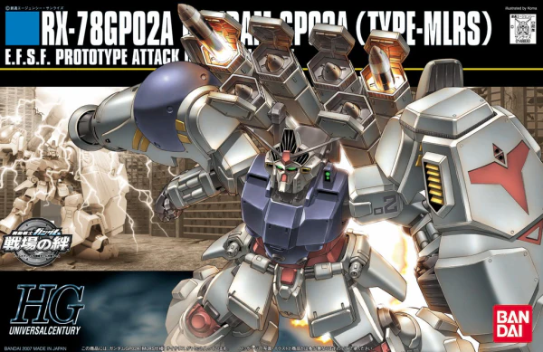HGUC#075 RX-78GP02A MLRS Custom