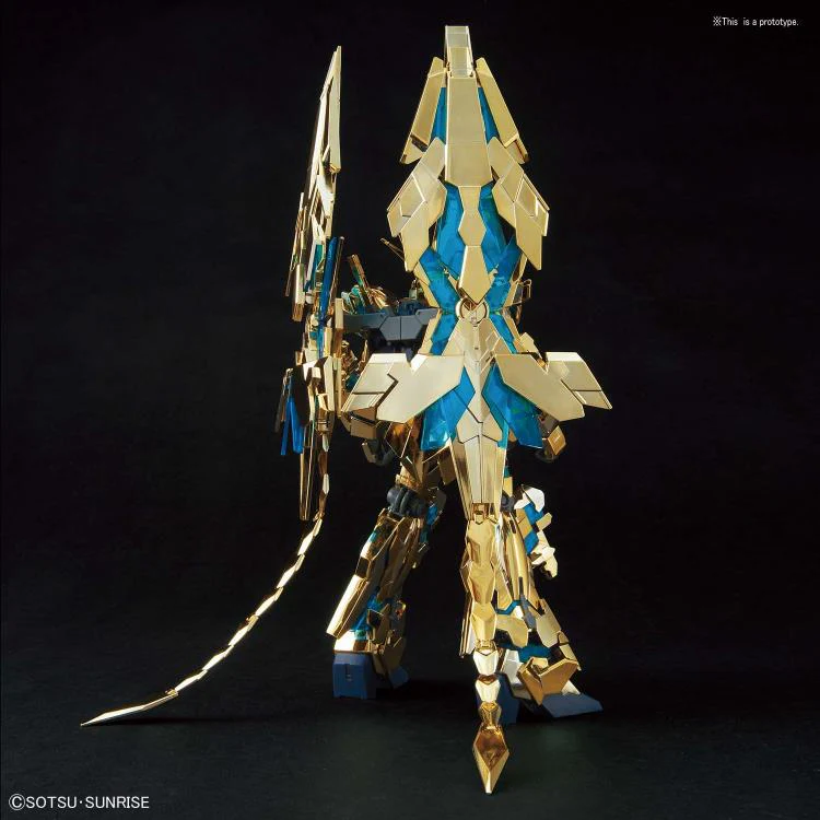 HGUC#216 RX-0 Unicorn Gundam 03 Phenex (Destroy Mode Narrative Ver.) [Gold Coating] - Image 3