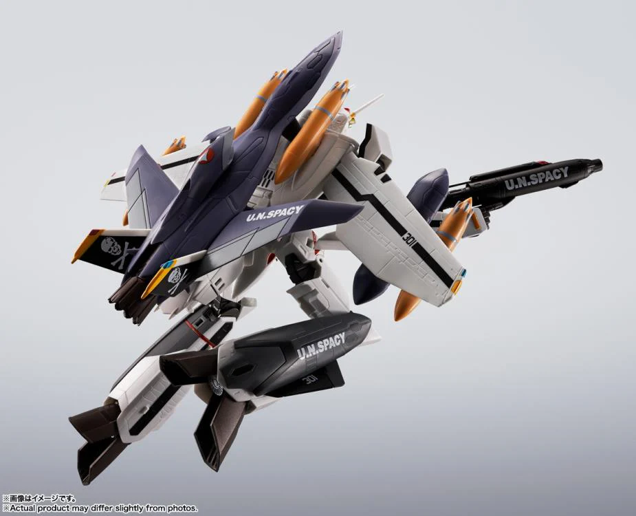 Hi-Metal R Macross Zero: VF-0S Phoenix (Roy Fokker) + QF-2200D-Ghost - Image 5