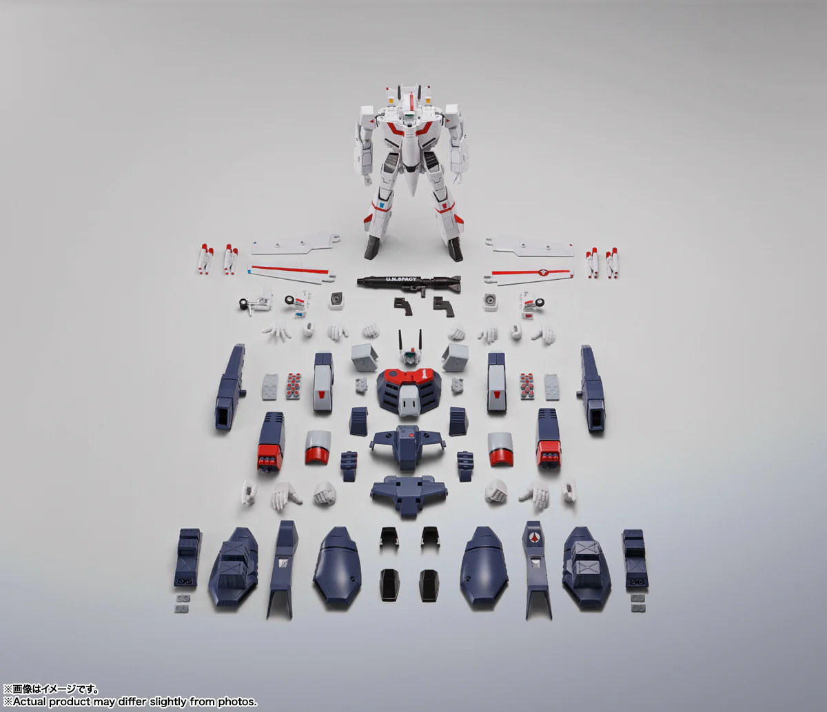 Hi-Metal R SDF Macross: VF-1J Armored Valkyrie (Hikaru Ichijo) Revival Ver. - Image 17