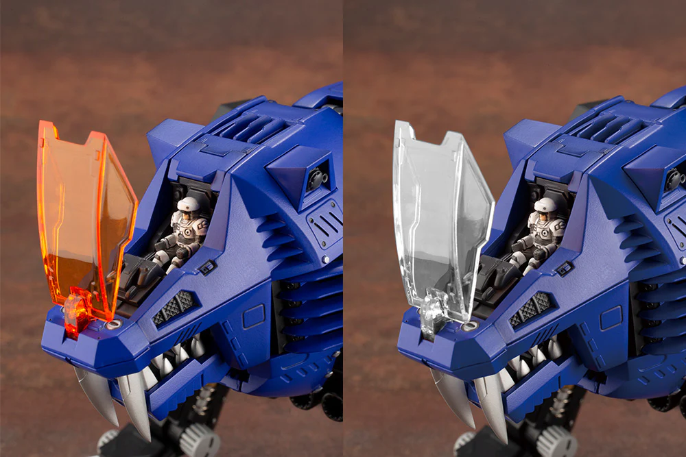 HMM #001 Zoids RZ-007 Shield Liger (Marking Plus Ver.) Model Kit - Image 12