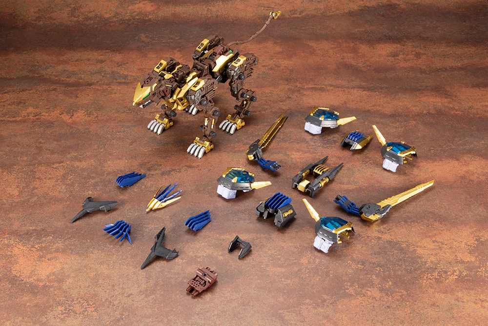 HMM #053 Zoids EZ-054 Liger Zero X Model Kit - Image 17