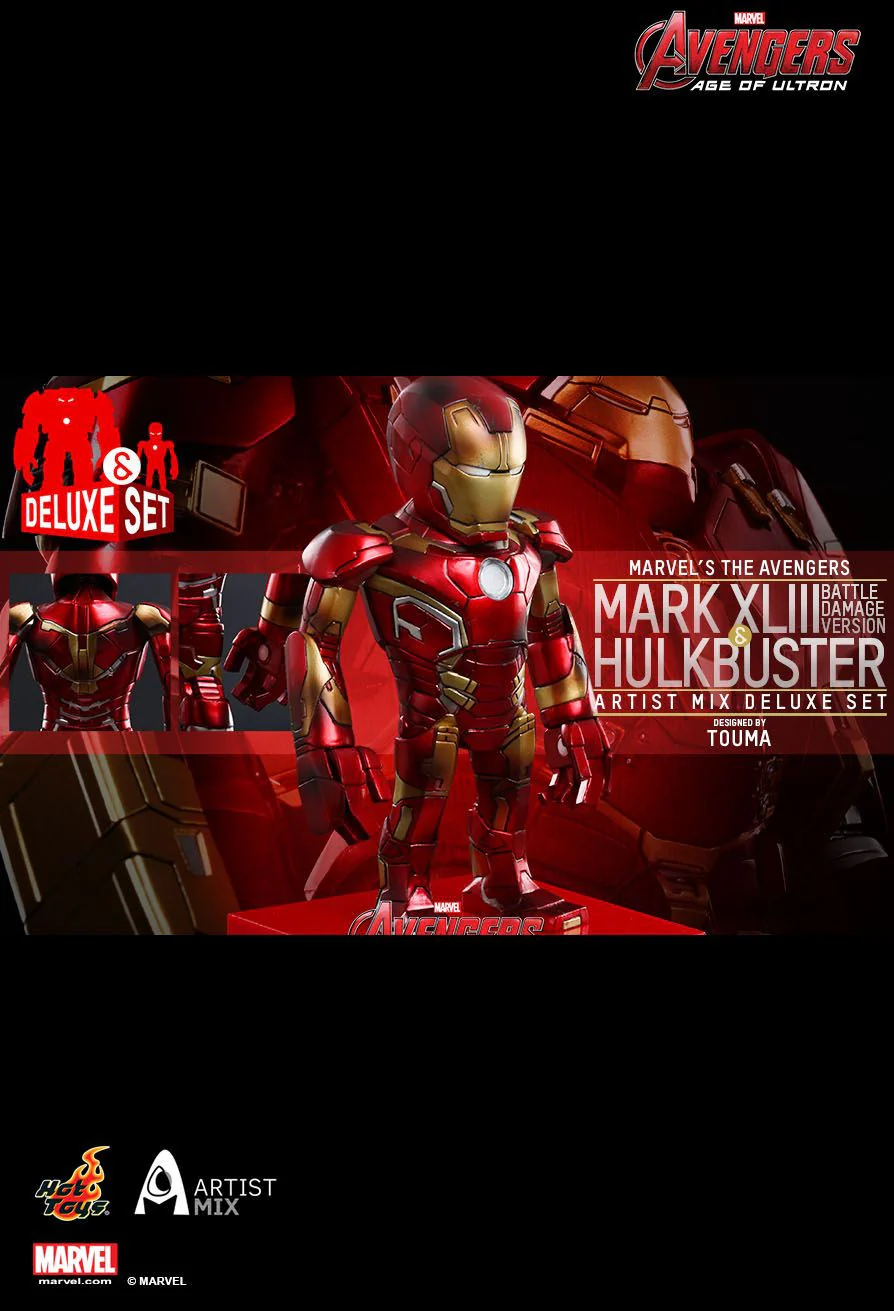 Hulkbuster & Mark XLIII (Battle Damaged Version) Set - Artist Mix by Touma - AMC007 - Image 3