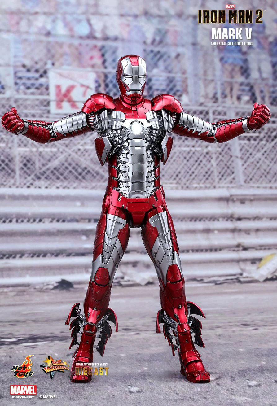 Iron Man 2 - Iron Man Mark V MMS400-D18 - Image 3