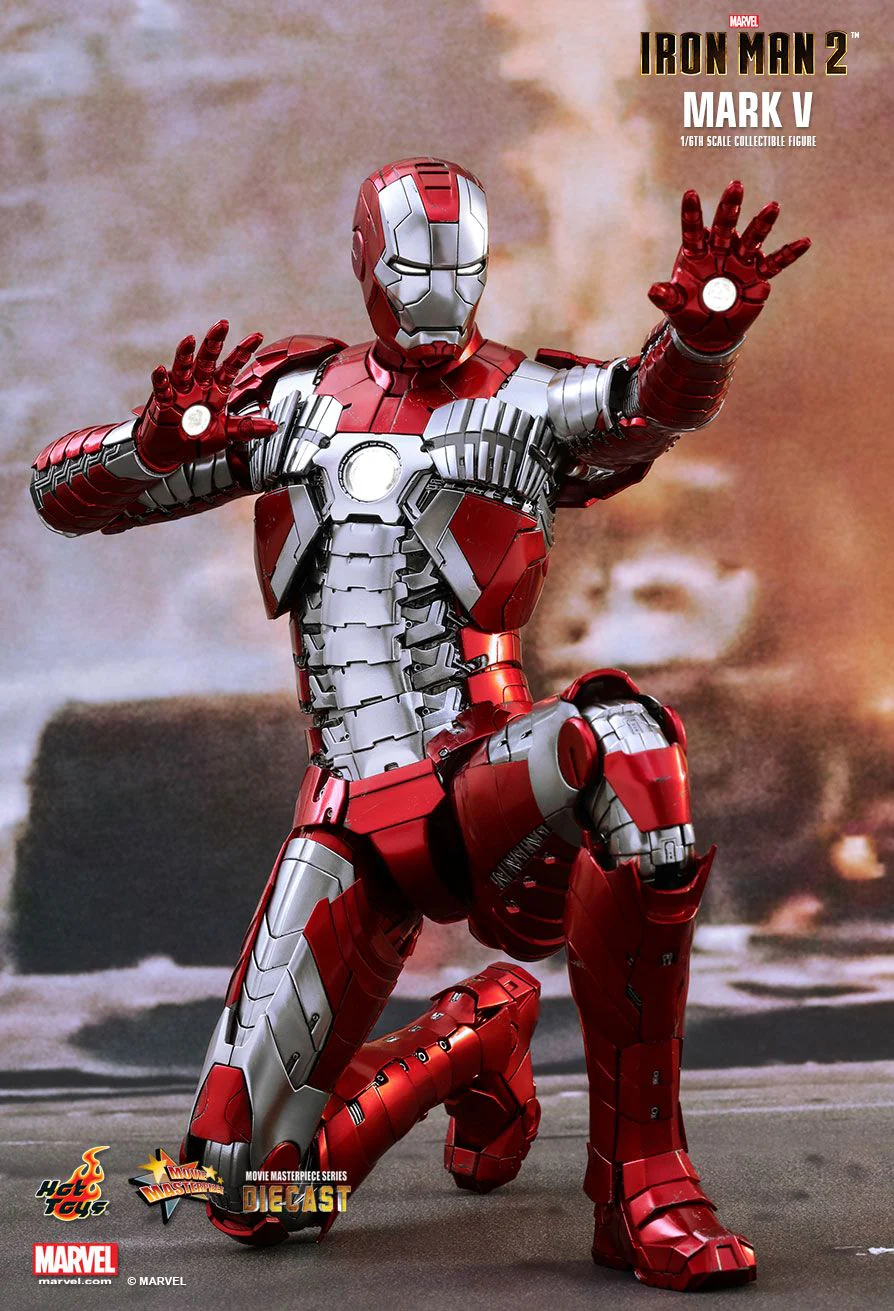 Iron Man 2 - Iron Man Mark V MMS400-D18 - Image 5