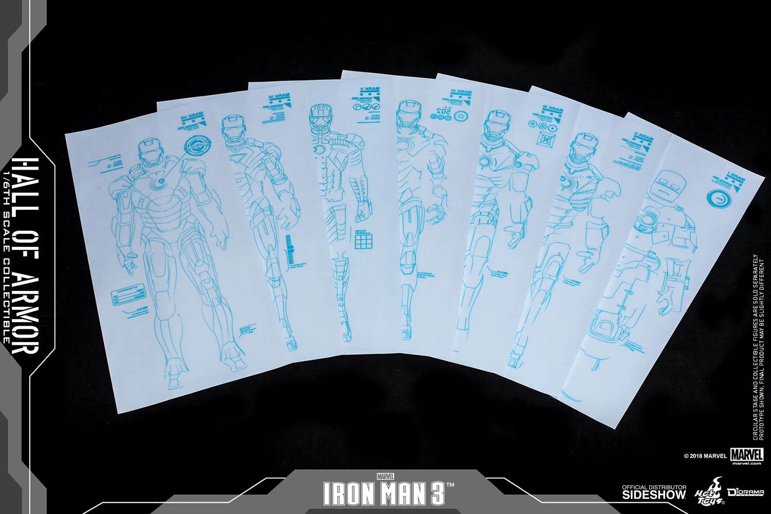 Iron Man 3 - Hall of Armor Single DS001A - Image 4