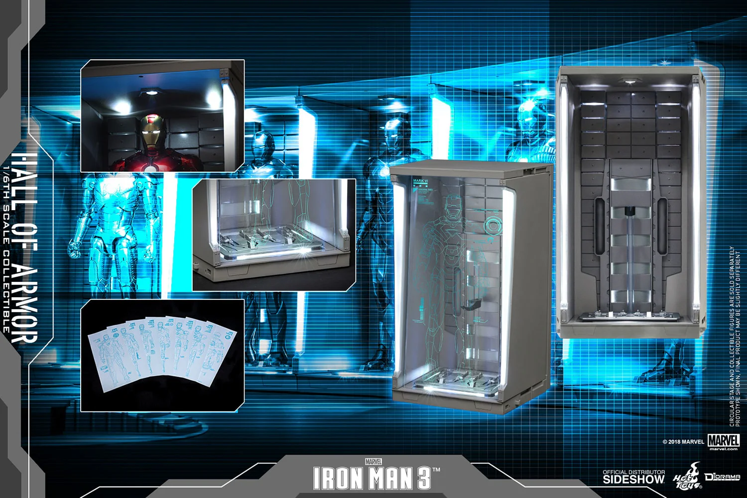 Iron Man 3 - Hall of Armor Single DS001A - Image 5