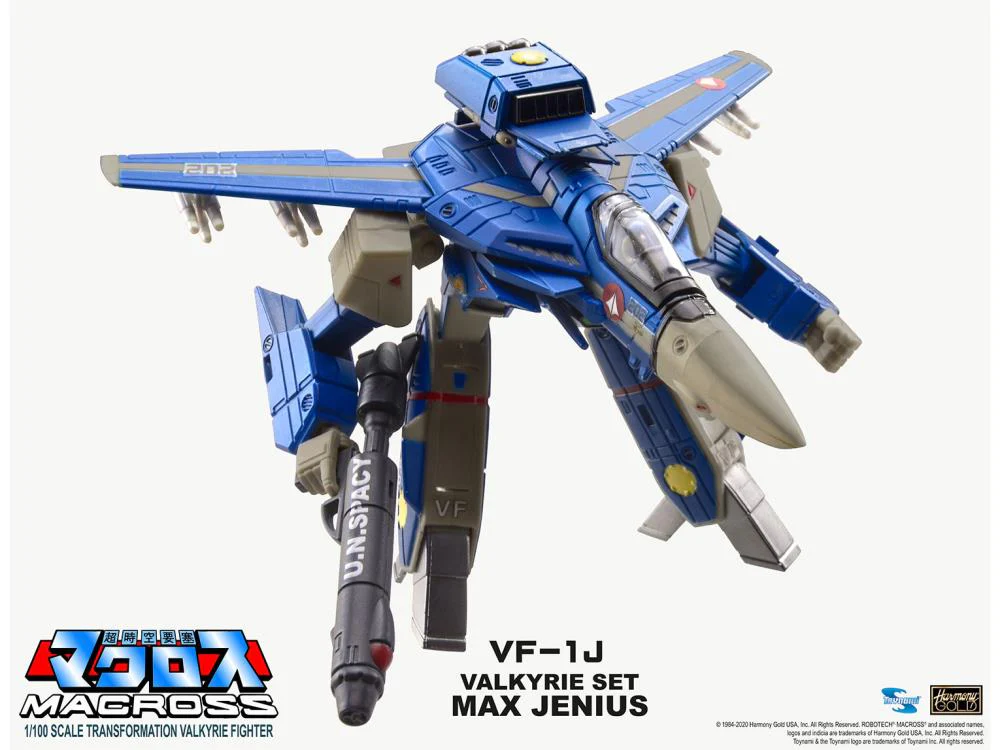 Macross 1/100 Scale Retro Transformable Collection - VF-1J Max Jenius Veritech - Image 3