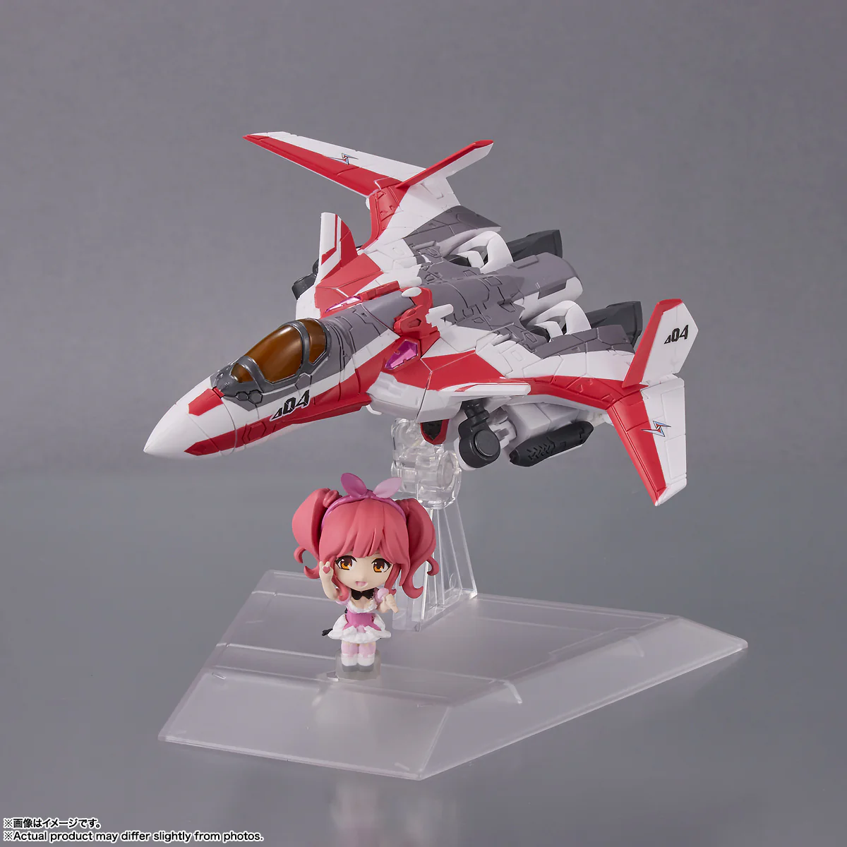 Macross Delta Tiny Session - VF-31C Siegfried (Mirage Use Ver.) & Makina Nakajima Figure Set - Image 6