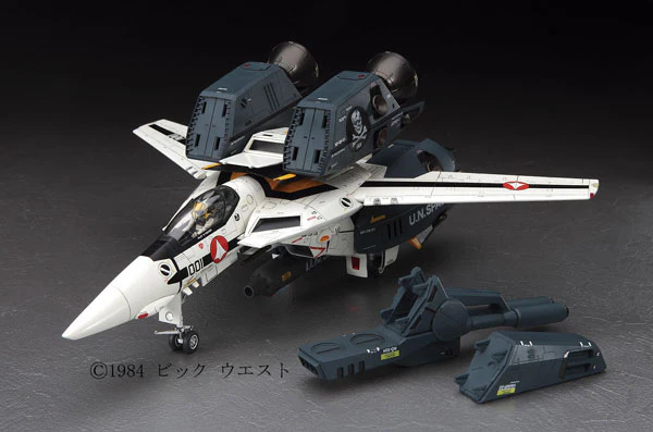 "Macross" VF-1S/A Strike/Super Valkyrie "Skull Platoon" 1/48 Model Kit - Image 5