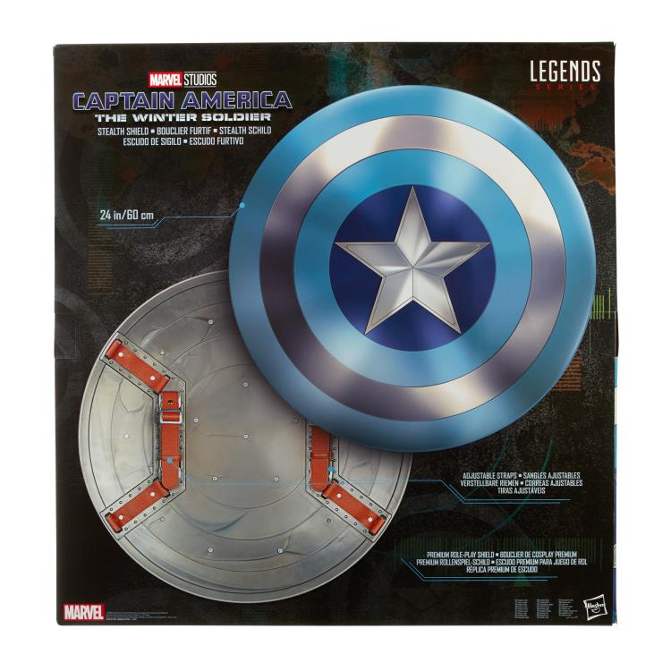 Marvel Legends Captain America: The Winter Soldier Captain America Shield Stealth Ver. - Image 4