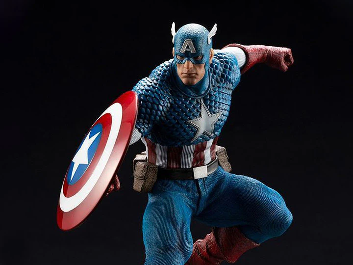 Marvel Premier Captain America Limited Edition Artfx Statue - Image 2