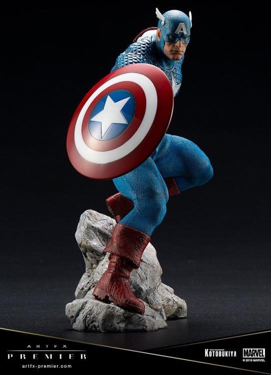 Marvel Premier Captain America Limited Edition Artfx Statue - Image 6