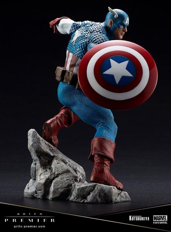Marvel Premier Captain America Limited Edition Artfx Statue - Image 7