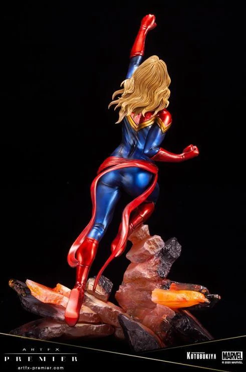 Marvel Premier Captain Marvel Limited Edition Artfx Statue - Image 5