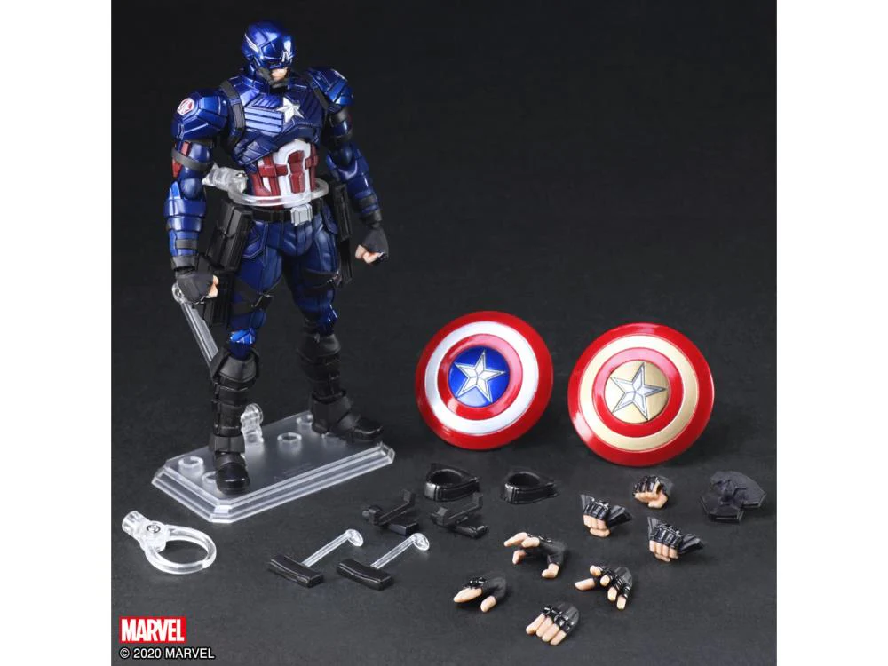 Marvel Universe Variant Bring Arts - Captain America - Image 8