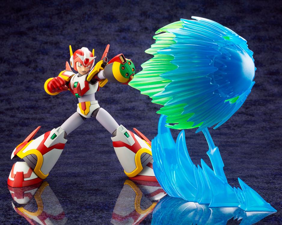 Mega Man X4 - Force Armor Rising Fire Ver. 1/12 Scale Model Kit - Image 6