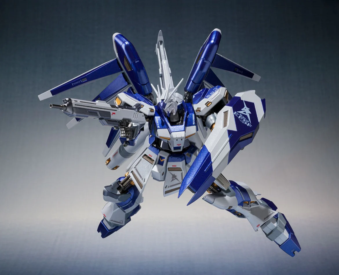 Metal Robot Spirits: <Side MS> Hi-ν Gundam - AMURO’s SPECIAL COLOR - P-Bandai - Image 3