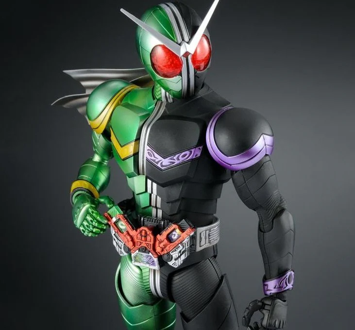 MG Figure-rise Artisan - Kamen Rider Double Cyclone Joker Model Kit - Image 6