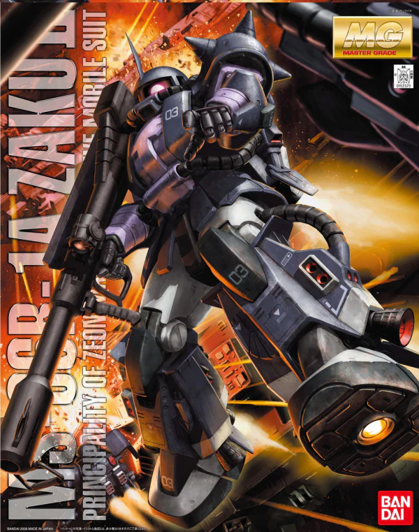 MG MS-06R Zaku II Black Tri-Stars Ver. 2.0
