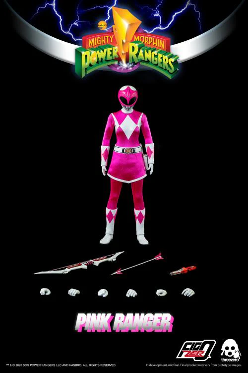 Mighty Morphin Power Rangers FigZero Core Rangers & Green Ranger 1/6 Scale Figure 6-Pack - Image 7