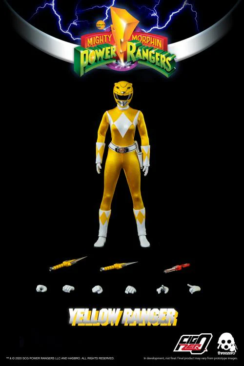 Mighty Morphin Power Rangers FigZero Core Rangers & Green Ranger 1/6 Scale Figure 6-Pack - Image 9