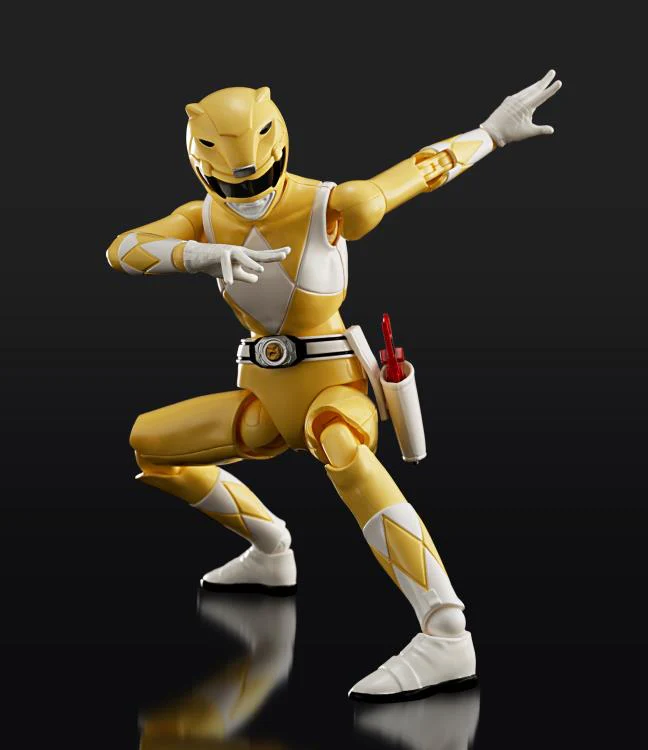Mighty Morphin Power Rangers Furai 32 - Yellow Ranger Model Kit - Image 4
