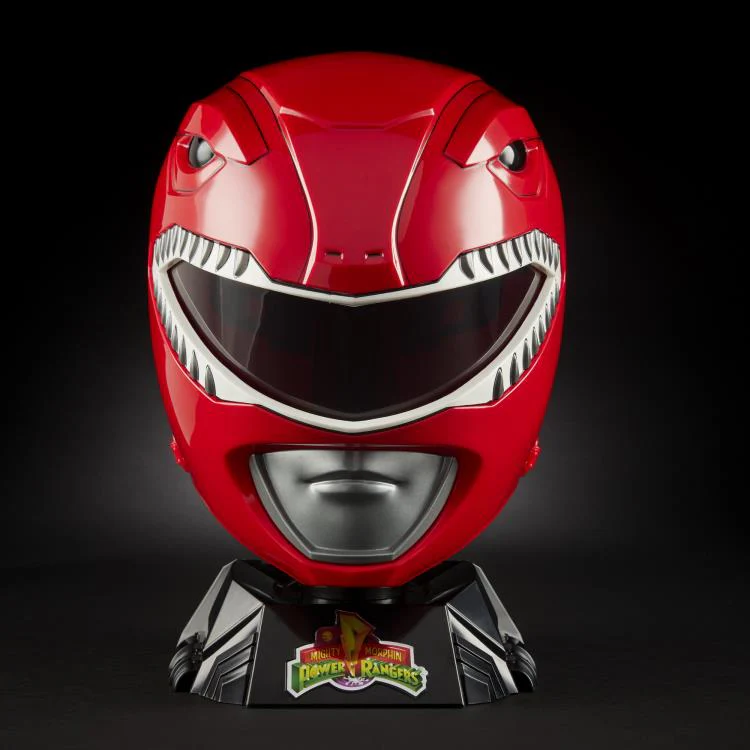 Mighty Morphin Power Rangers Lightning Collection - Red Ranger 1:1 Scale Wearable Helmet - Image 2