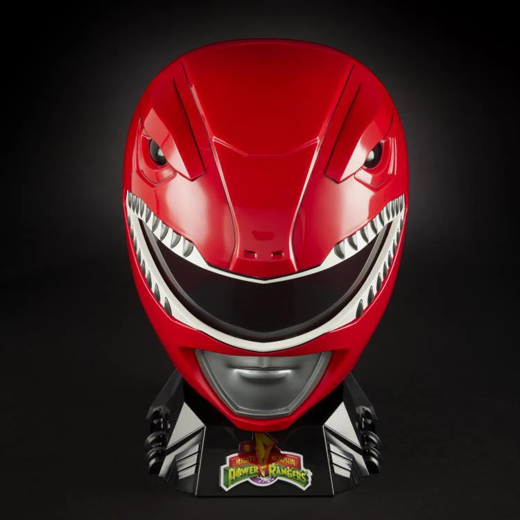 Mighty Morphin Power Rangers Lightning Collection - Red Ranger 1:1 Scale Wearable Helmet - Image 3